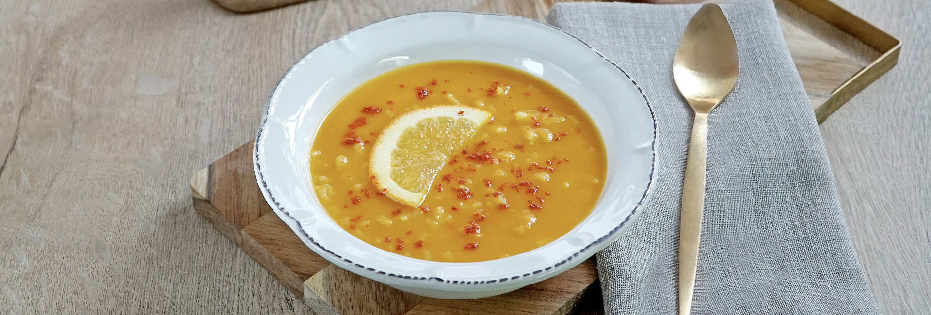 CARROT SOUP WITH ORANGE