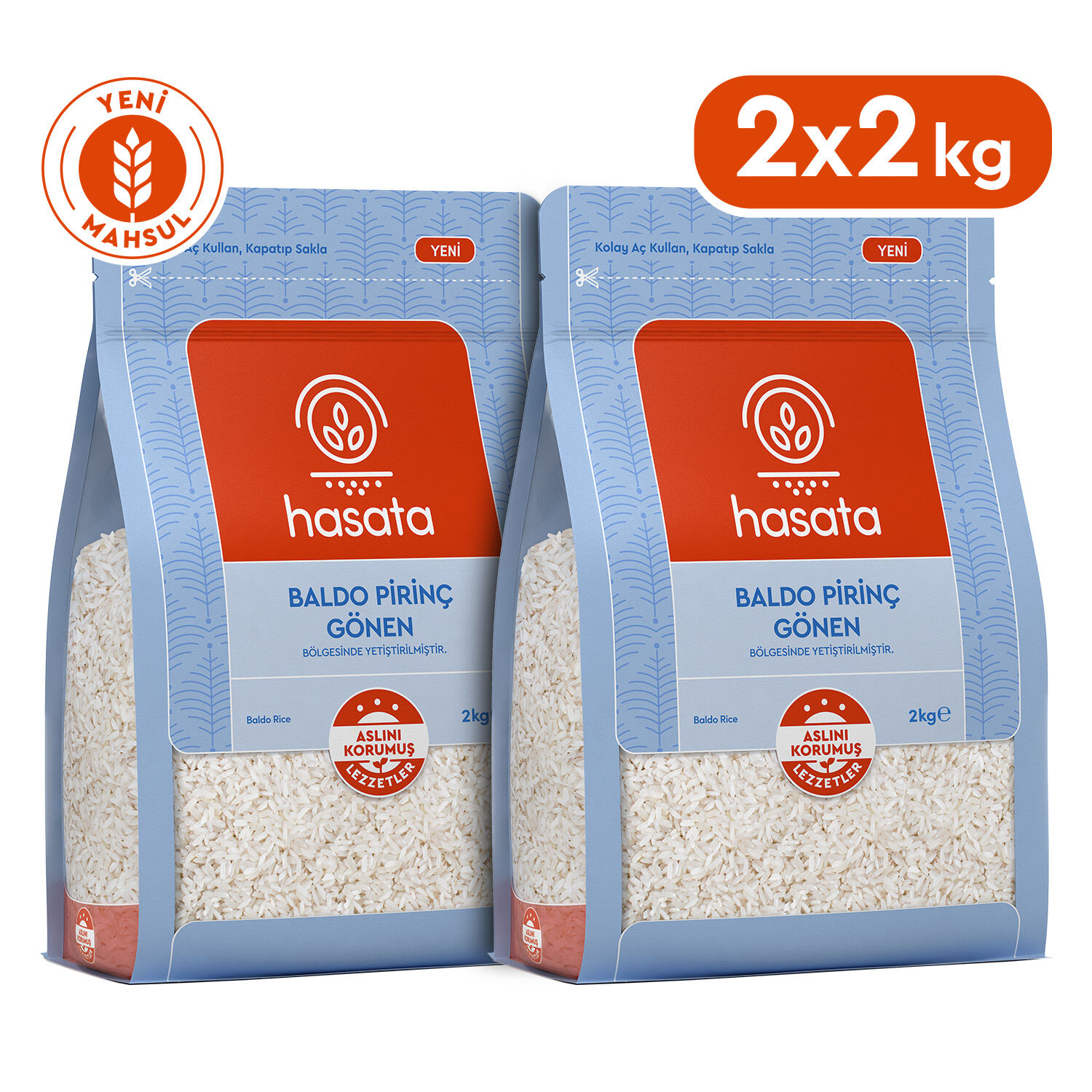 Hasata Advantage Pack of Gönen Baldo Rice (4 kg) - 1