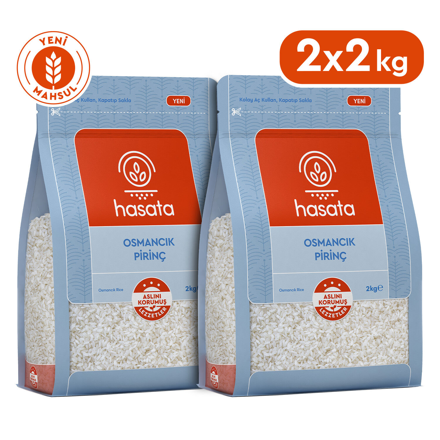 Hasata Advantage Pack of Osmancık Rice (4 kg) - 1