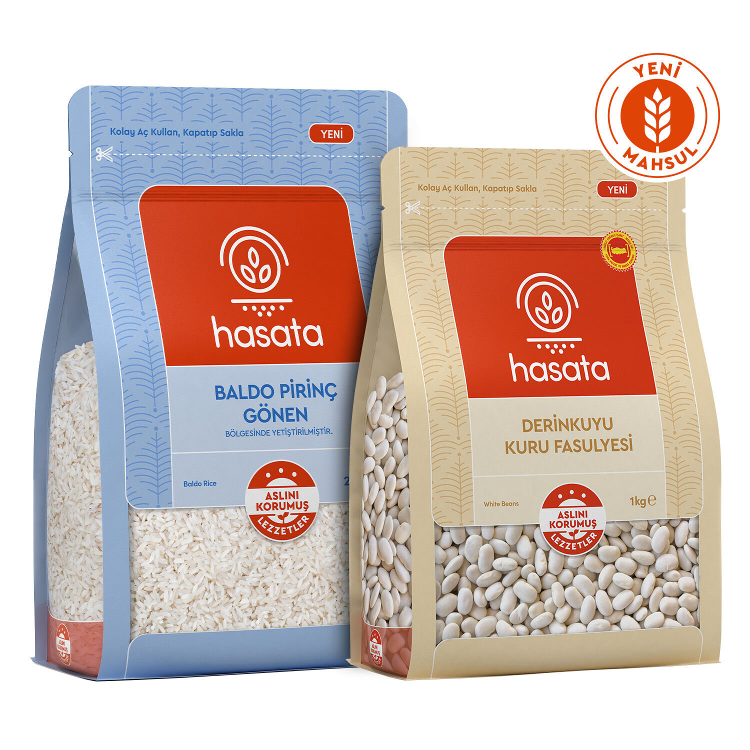 Hasata Advantage Pack of White Beans and Rice (3 kg) - 1