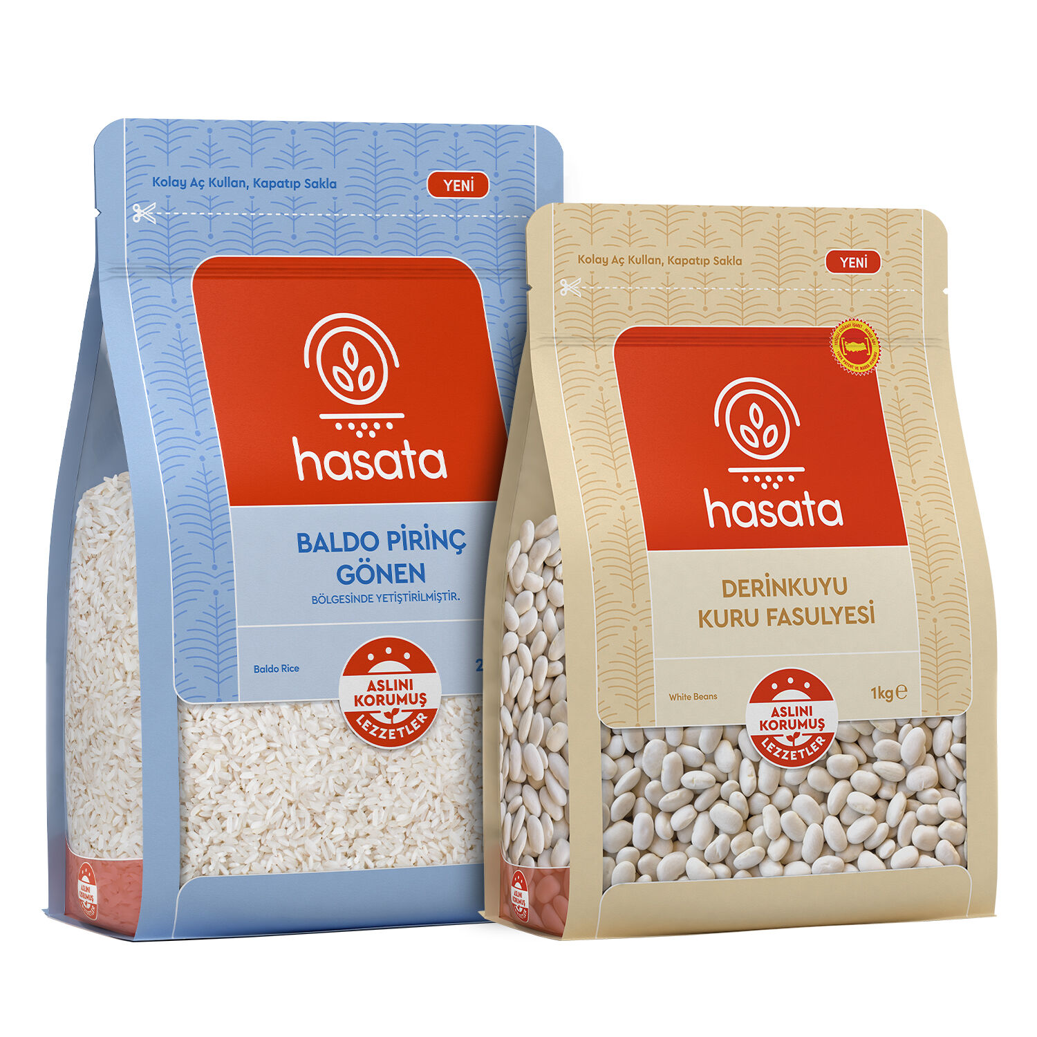 Hasata Advantage Pack of White Beans and Rice (3 kg) - 1