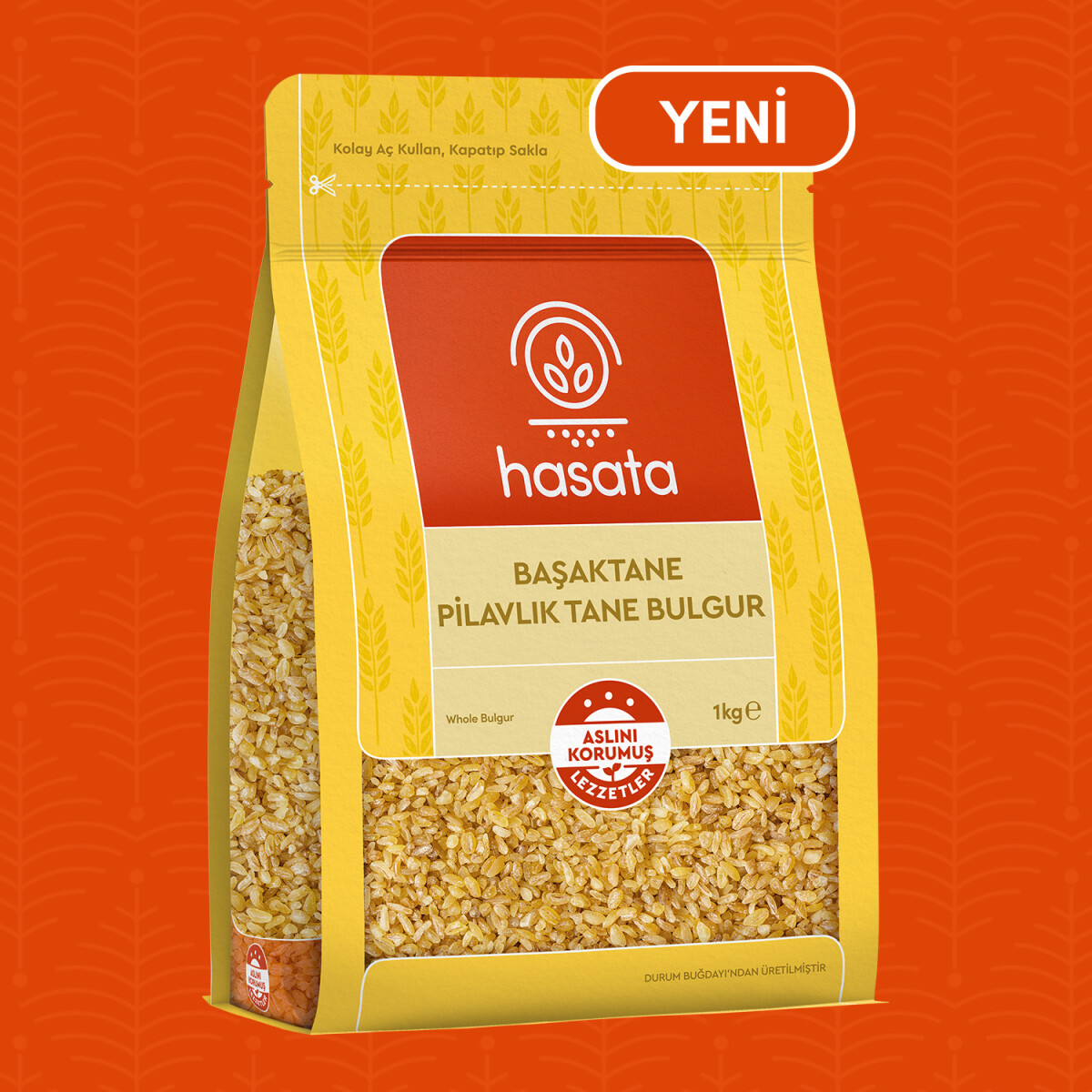 Hasata Başaktane Pilavlık Tane Bulgur 1 Kg - 1