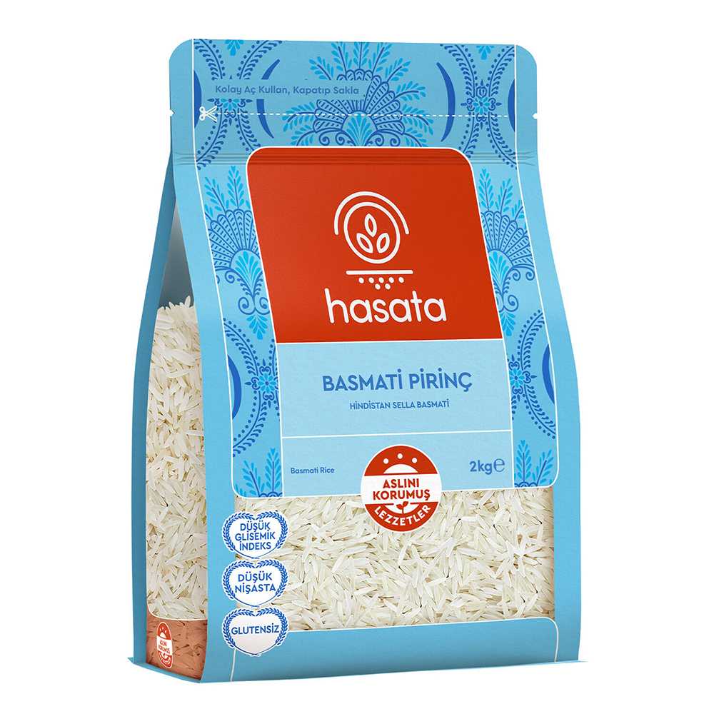 Hasata Basmati Pirinç (2 Kg) - 3