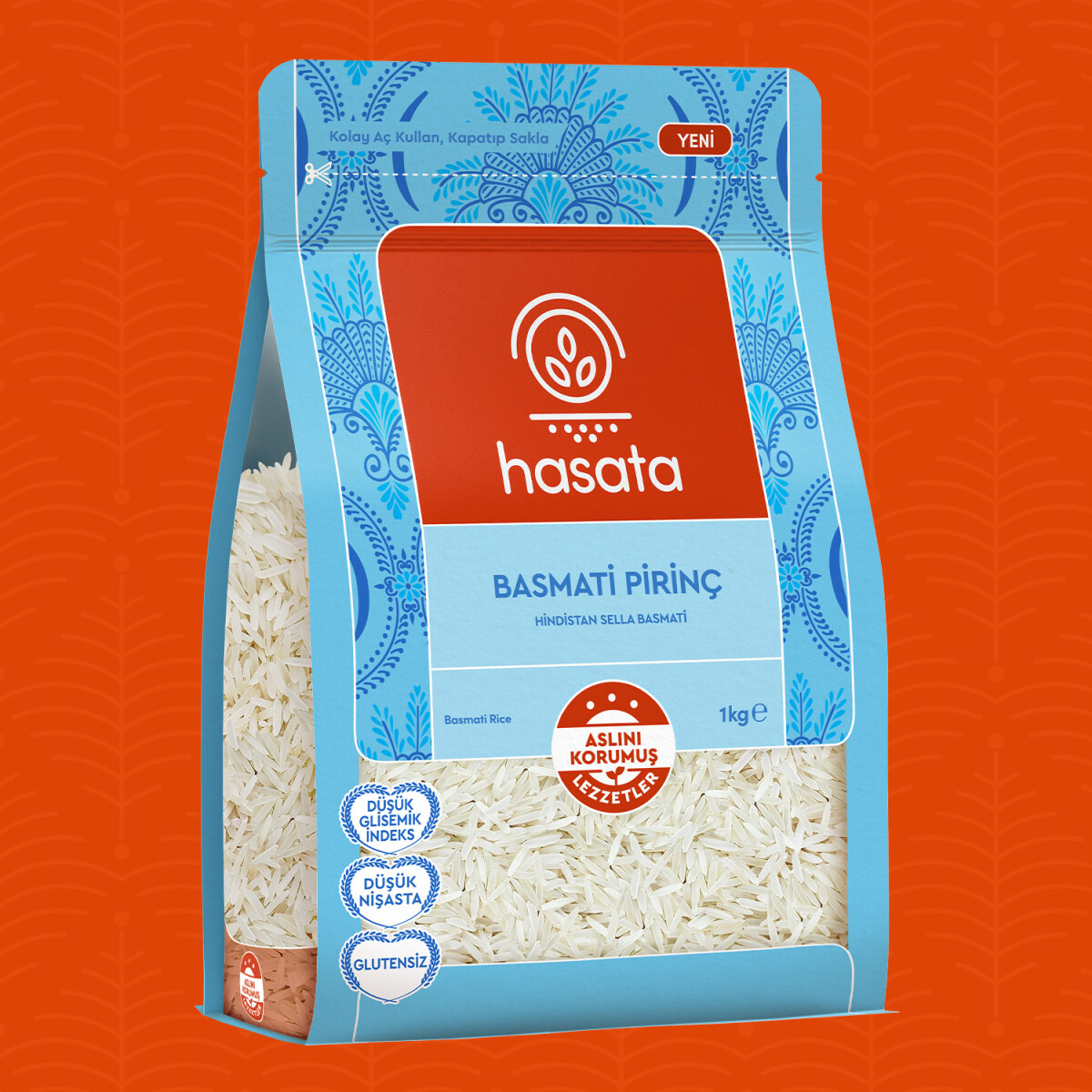 Hasata Basmati Pirinç (1 Kg) - Hasata