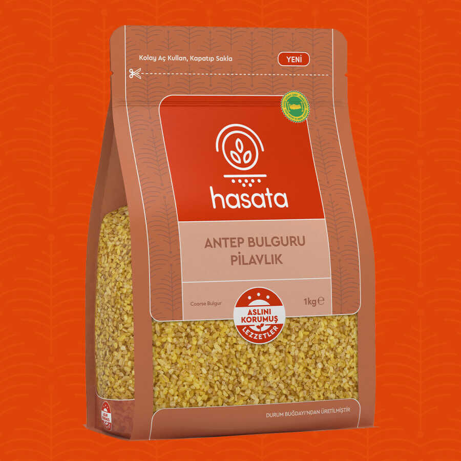 Hasata Antep Coarse Bulgur 1 KG - 2