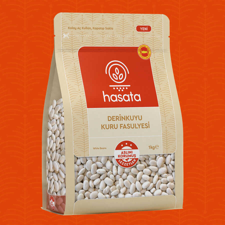 Hasata Derinkuyu White Beans 1 KG - 3