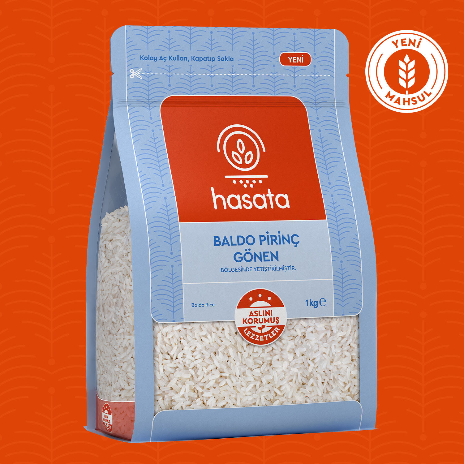 Hasata Gönen Baldo Rice 1kg - 1