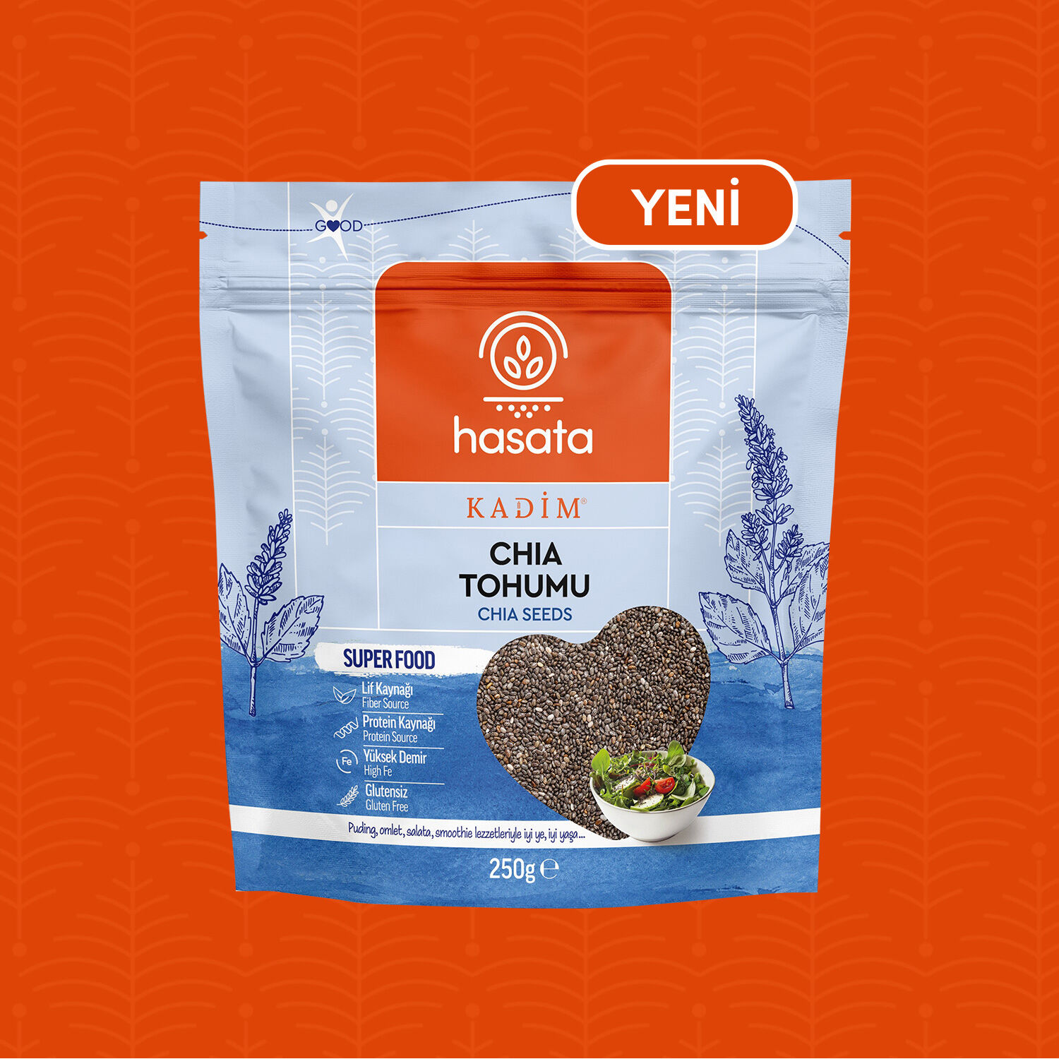 Hasata Kadim Chia 250 gr - 1
