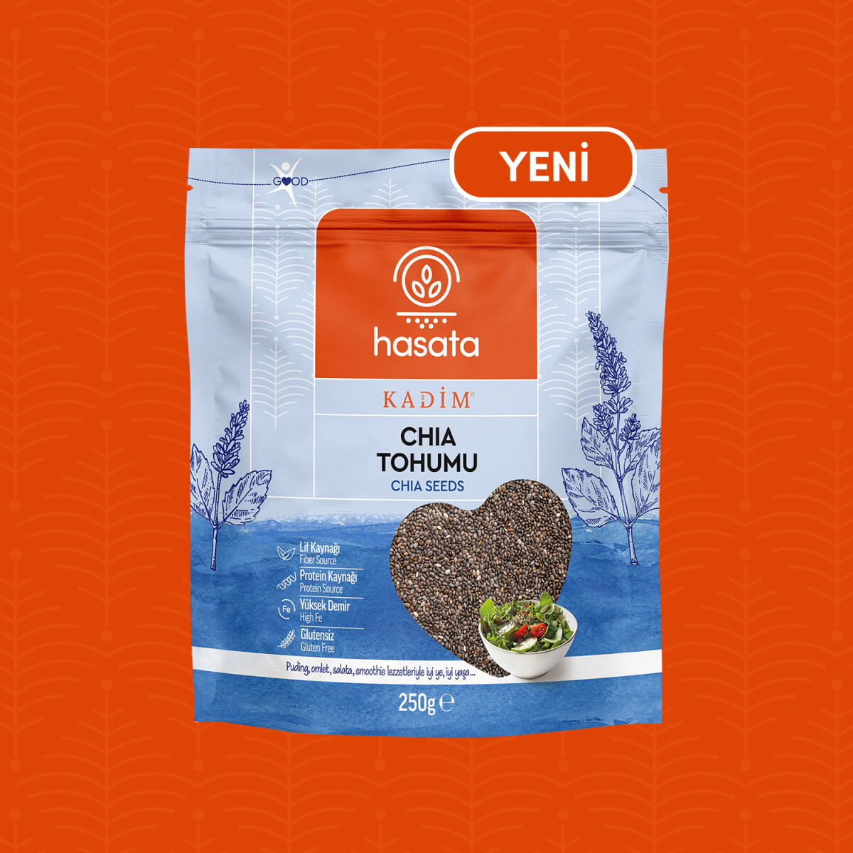 Hasata Kadim Chia 250 gr - 1