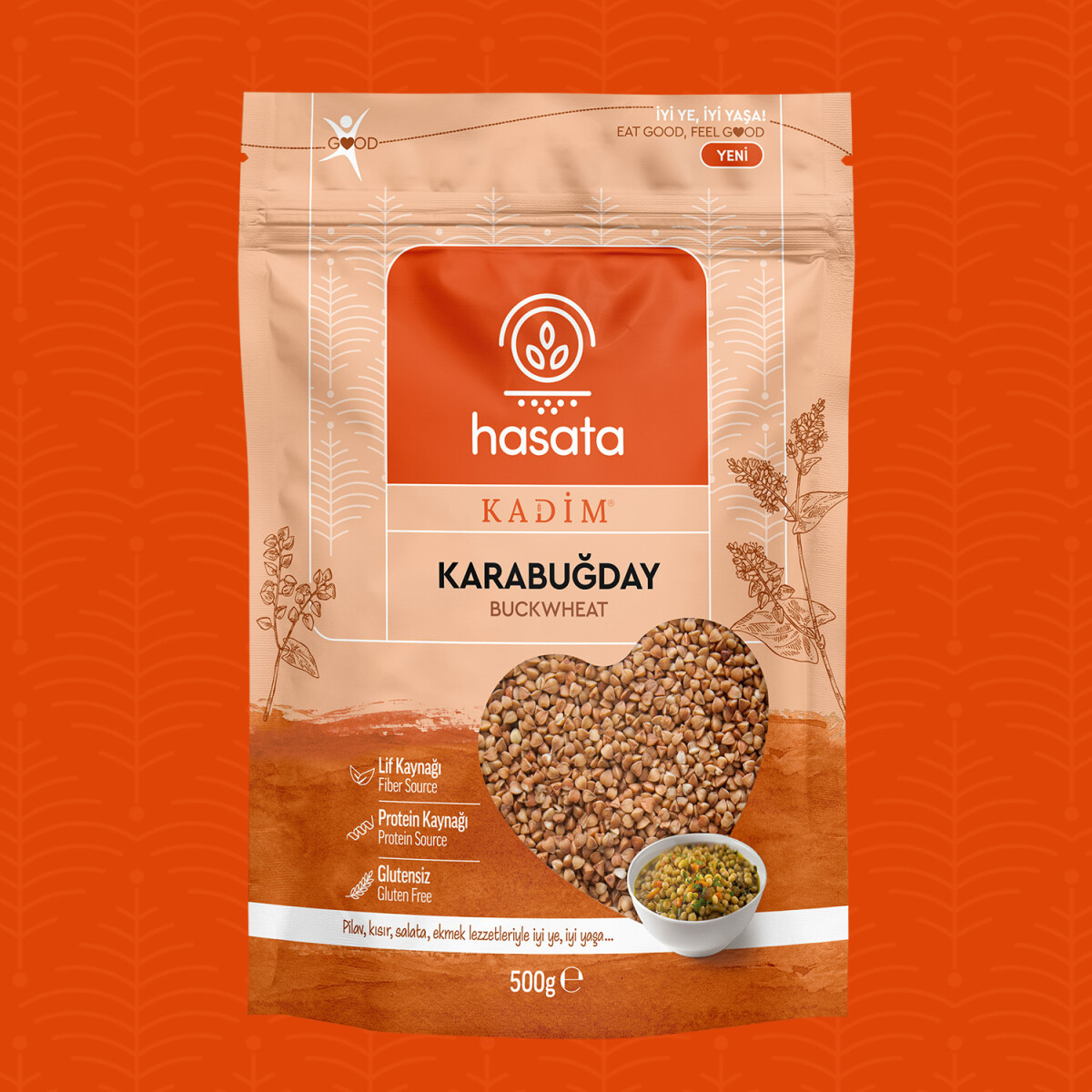 Hasata Kadim Karabuğday 500 g - 3