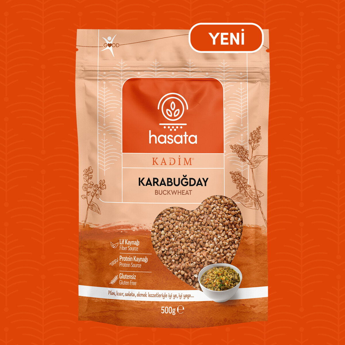 Hasata Kadim Karabuğday 500 g - 1