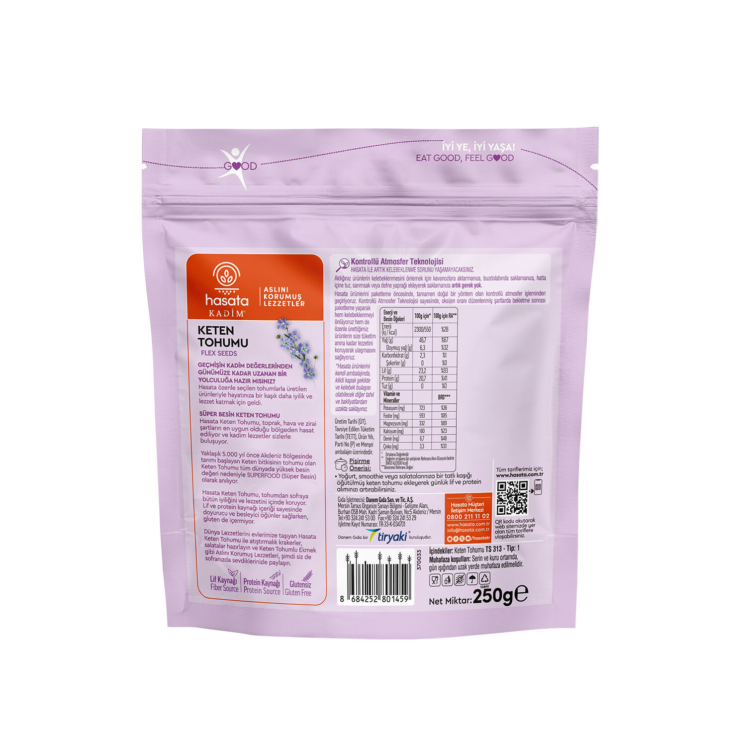 Hasata Kadim Keten Tohumu 250 g - 5