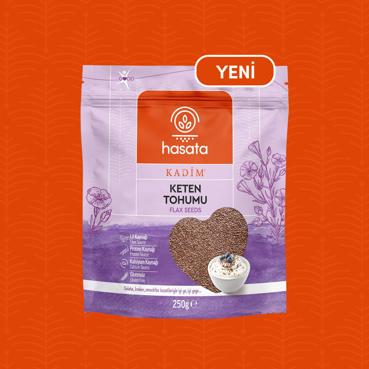 Hasata Kadim Keten Tohumu 250 g - 1