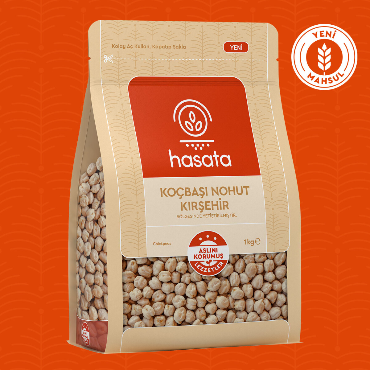 Hasata Kırşehir Ram Chickpea 1 KG - 1