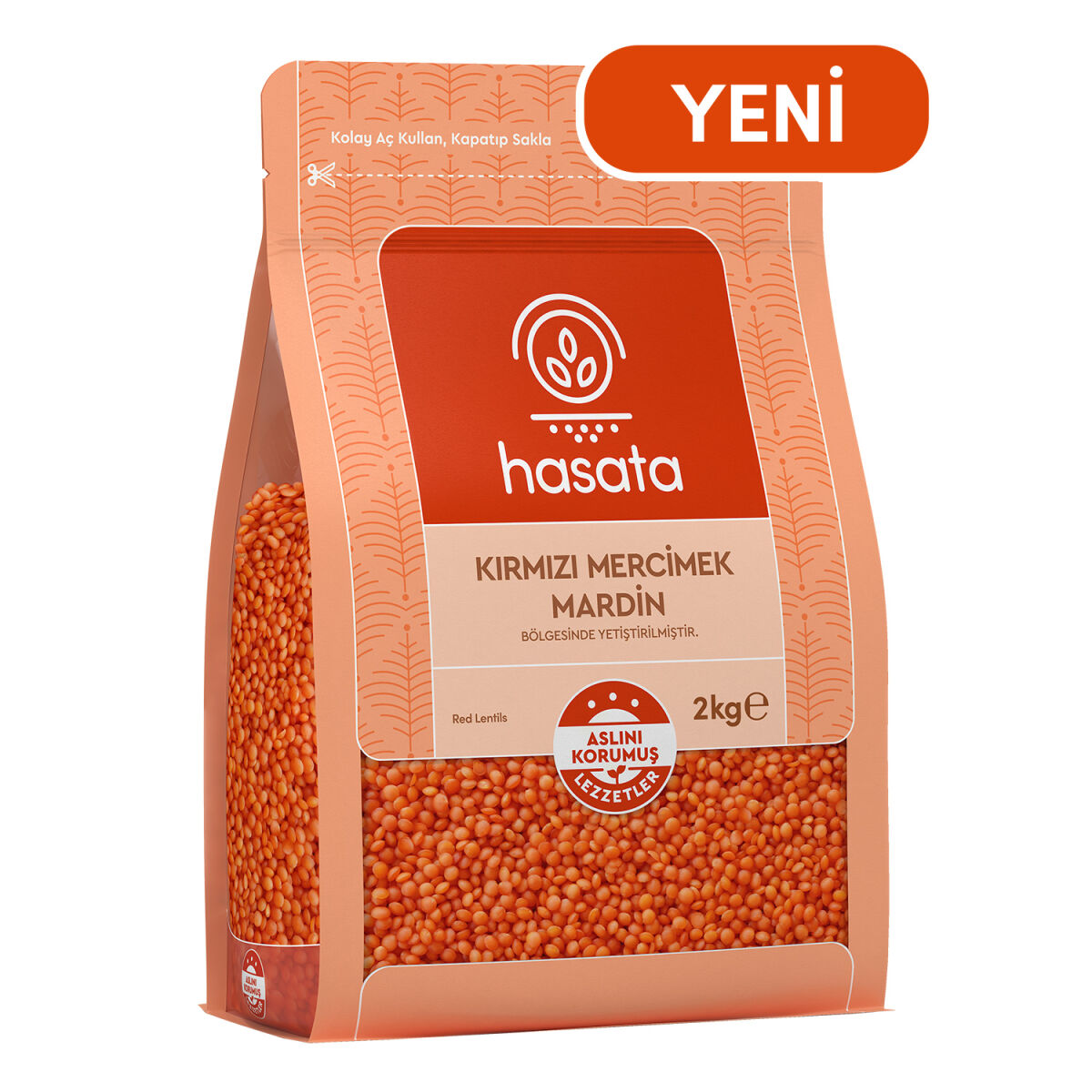 Hasata Mardin Kırmızı Mercimek 2 Kg - 4