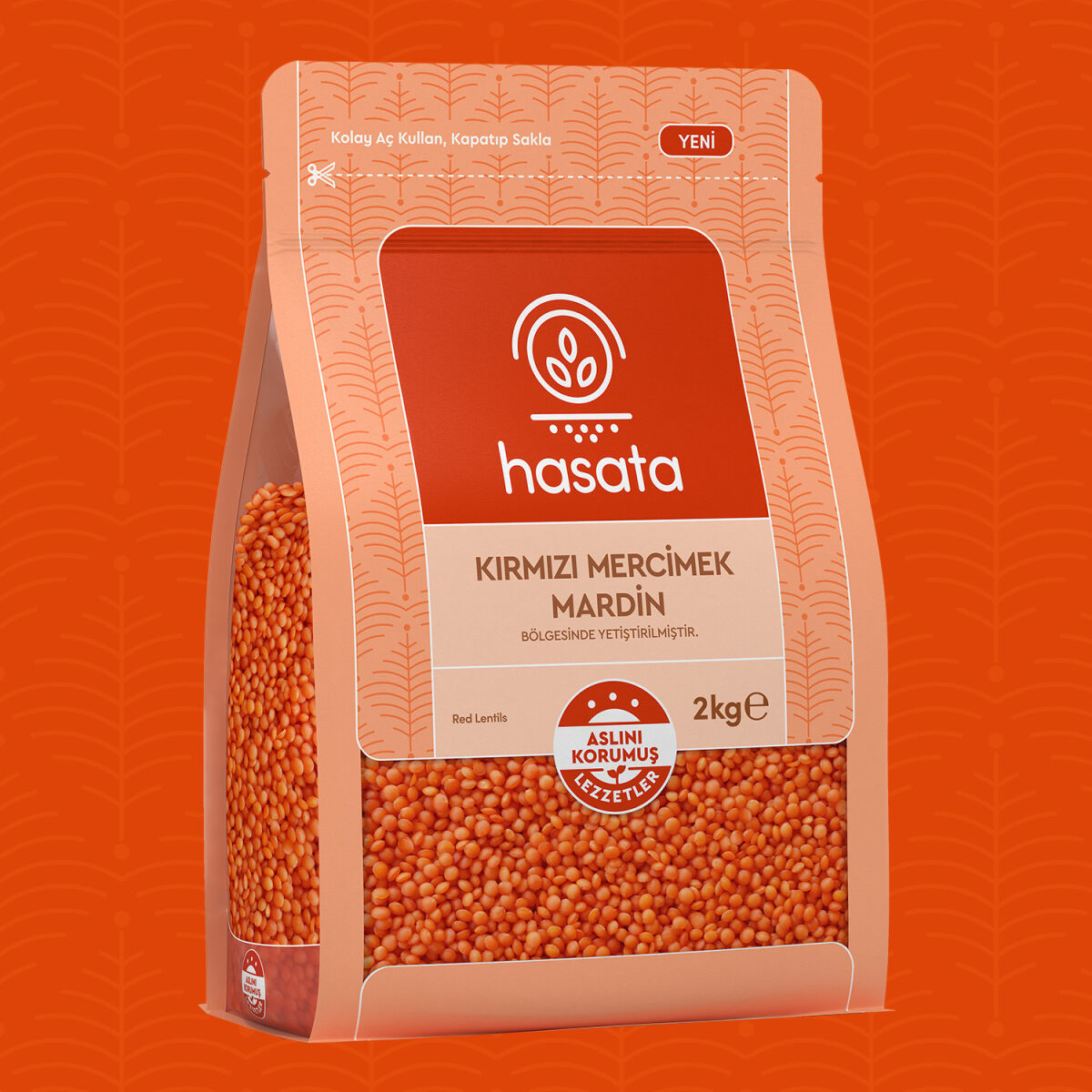 Hasata Mardin Red Lentils 2 KG - 2