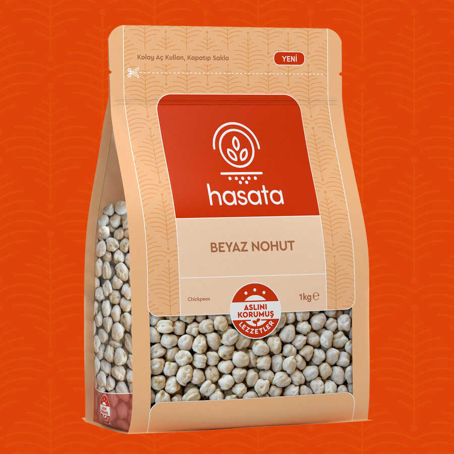 Hasata White Chickpea 1 KG - 1