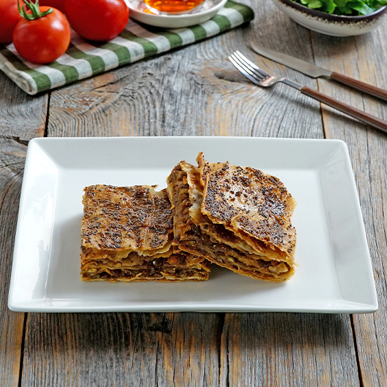 HAŞHAŞLI YEŞİL MERCİMEKLİ BÖREK