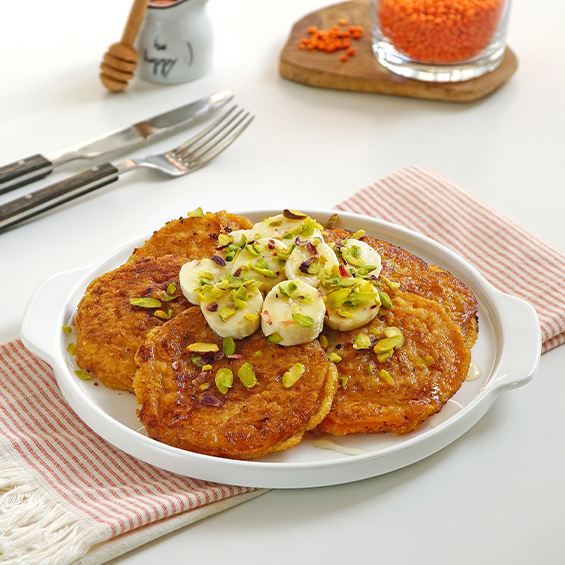 KIRMIZI MERCİMEKLİ PANKEK