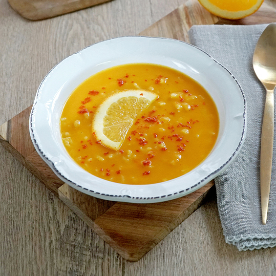 PORTAKALLI HAVUÇ ÇORBASI