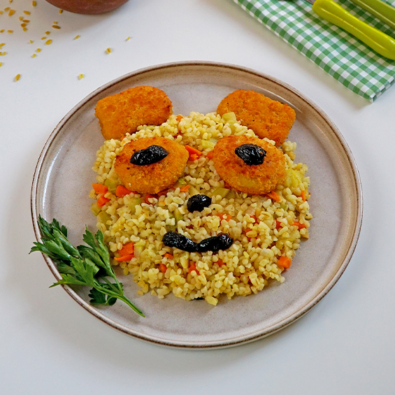 BULGUR PILAF WITH VEGETABLES