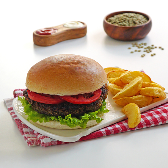 YEŞİL MERCİMEKLİ BURGER